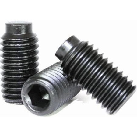 Socket Set Screw, Half Dog Point, 3/4-10 X 1 1/2, Alloy Steel, Black Oxide, Hex Socket , 50PK